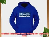 Chelsea Eat Sleep Chelsea Hooded Top Hoody New - Large 42/44 Chest