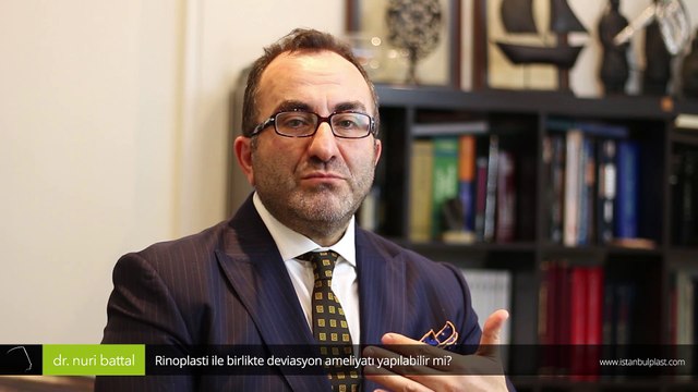 Rinoplasti ile birlikte deviasyon ameliyatı yapılabilir mi? - Op. Dr. Nuri Battal