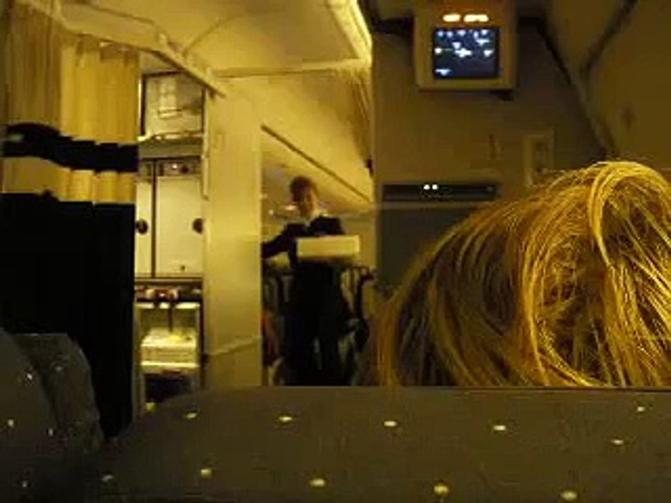 Air France Boeing 777-300ER In flight service