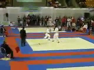 Karate Indonesia Open III 2011 - Kumite Putera Umar Syarief (INA) vs (AUSTRALIA)