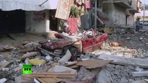 AFTERMATH: Gaza homes destroyed in deadly Israeli airstrike