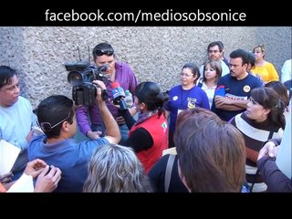 INCONFORMES TRABAJADORES DEL IMSS POR PROCESO DEMOCRÁTICO