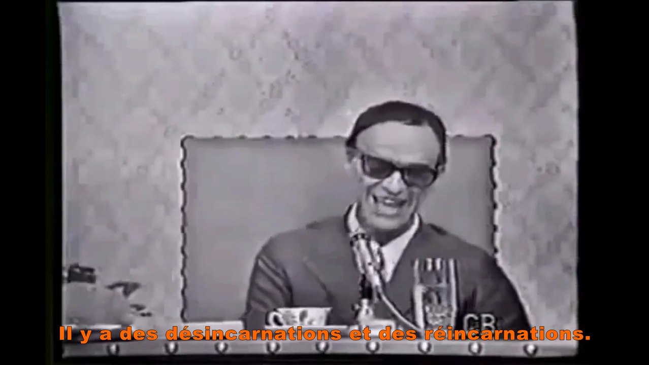 Pinga Fogo de 1971 avec Chico Xavier: Preuves de Réincarnation.