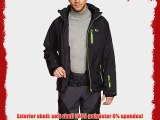 Ultrasport Men's Softshell Jacket Everest with Ultraflow 10.000 - Black Medium