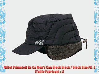 Millet PrimaLoft Rs Ca Men's Cap black black / black Size:FR : L (Taille Fabricant : L)