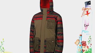 Protest Men's Nation Snow Jacket - Bloody Red Large