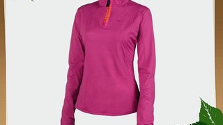 Protest Women's FABRIZO 1/4 ziptop  - Pink Candy Large/40