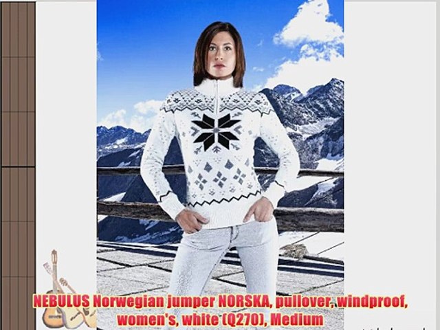 NEBULUS Norwegian jumper NORSKA pullover windproof women's NEBULUS Norwegian jumper NORSKA pullover windproof women's