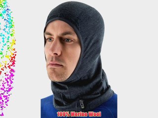 EDZ Merino 200g Balaclava Graphite