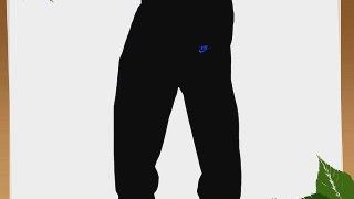 Nike Mens Black/Blue Tracksuit Bottoms Size L 415307