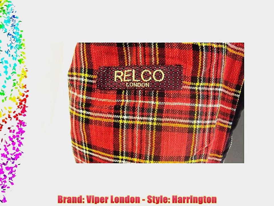 Harrington Jacket Retro/Mod/ScooterXS-3XL (large black)