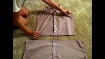 DIY Men's Dress Shirt Into Peplum Shirt