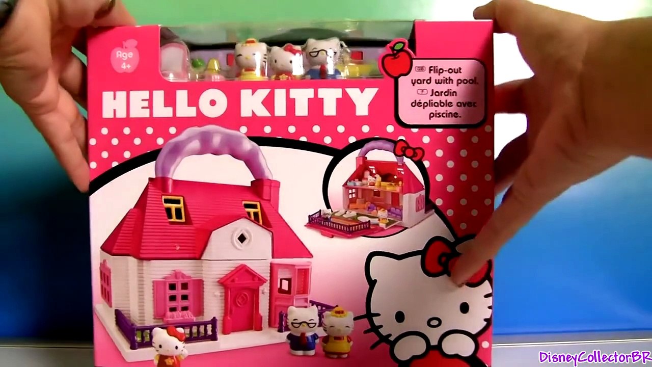 HELLO KITTY Mini Doll Pool House Carry Along Playset ハローキティ   キティ・ホワイト Review