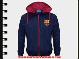 FC Barcelona Official Football Gift Boys Shower Jacket Windbreaker 12-13 Yrs XLB