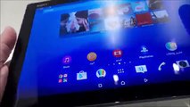 نظرة على سوني اكسبيريا زي فور تابلت  XQ55-Saony Xperia Z4 Tablet