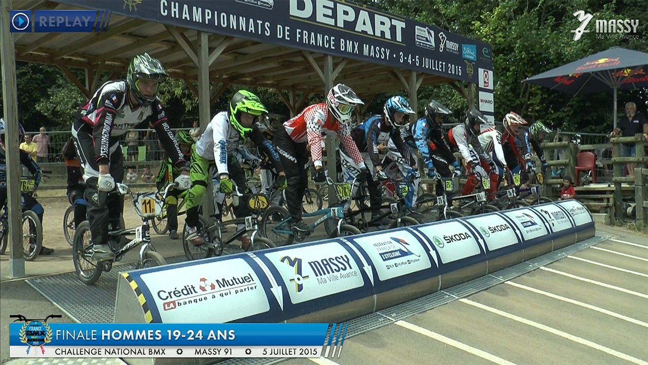 REPLAY FINALES CHALLENGE NATIONAL 20" BMX 2015 MASSY 5 JUILLET 2015