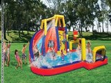 Check Banzai Aqua Sports Inflatable Water Park Top