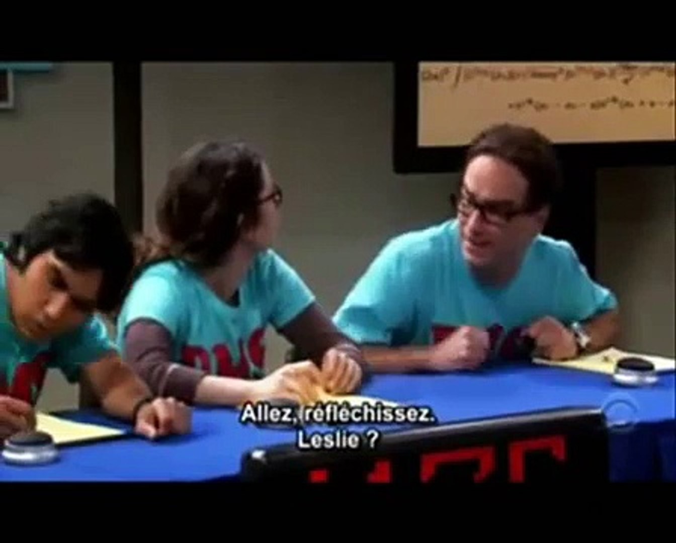 The Big Bang Theory  - Physics Bowl Last Question