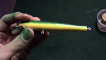 How to Make a Homemade Crank bait Fishing Lure
