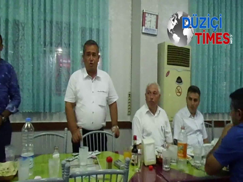 Düziçi Muhtarlar Derneği Başkanı İsa Hedef İftar Yemeğinde Konuştu