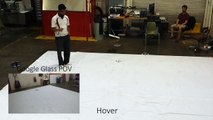 Voice Controlled Interactive Quadrotor Drones Demonstrating Optimal Collision-Free Maneuvers