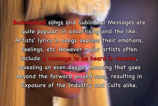 Nicki Minaj EXPOSED: Save Me Backwards with Translation