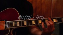 Jazz guitar chords - One Note Samba - (Chords)