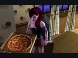 The Sims 3 - Weird pizza glitch