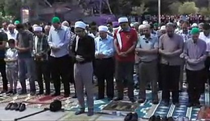 heykel önü namaz iftar açımı hazır