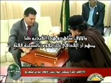 القذافي لم يكن يلعب الشطرنج بل كان في طقس ماسوني شيطاني وشعب يقتل