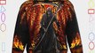 Spiral - Men - FLAMING DEATH - Allover Hoody Black - X-Large