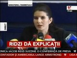 Monica Iacob Ridzi a demisionat din funcţia de ministru al T