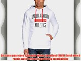 Under Armour EU Men's Hooded Sweat-Shirt Charged Cotton Big Logo blanco Blanc/Rouge/Noir Size:LG