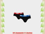 2 er Pack Puma Brief Basic Men Pant Underwear Farben:505 - red/blueGr??e Bekleidung:XL