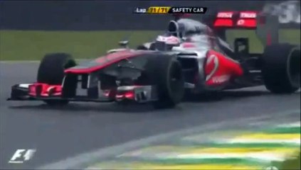 Formula 1 Brazil 2012 tribute for Sebastian Vettel