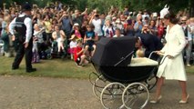 Princess Charlotte and Royal Family arrive in Norfolk