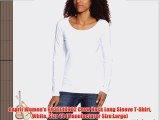 esprit Women's 993EE1K902 Crew Neck Long Sleeve T-Shirt White Size 14 (Manufacturer Size:Large)