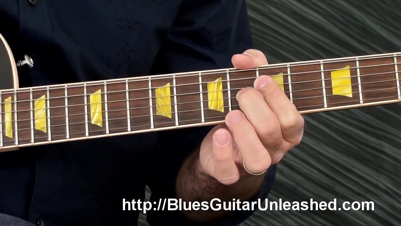 Blues Rhythm Guitar Lesson: Easy 2 Note Chords 12 Bar Blues