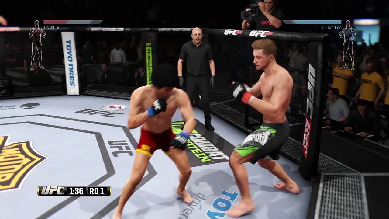 EA SPORTS™ UFC® give fun with bruce lee