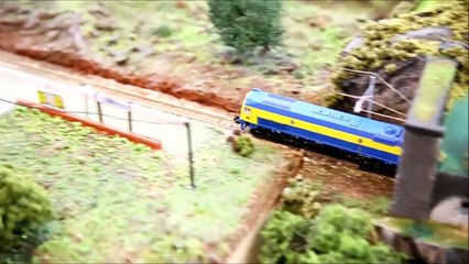 Maqueta presentada en el “I Encuentro Nacional de Módulos Euro N Toral”