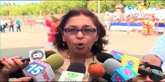 Colorido y cultura en desfile patrio del distrito II de Managua