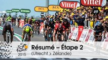 Résumé - Étape 2 (Utrecht > Zélande) - Tour de France 2015