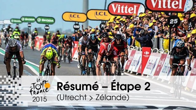 Résumé - Étape 2 (Utrecht > Zélande) - Tour de France 2015