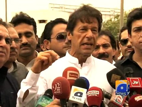 Much worse took place in 2013 polls than just '35 punctures': Imran Khan-Geo Reports-05 Jul 2015
