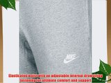 NIKE MENS CUFFED FLEECE TRACKSUIT JOGGING BOTTOMS GYM PANTS IN GREY CHARCOAL OR NAVY BLUE.
