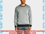 Timberland Clothing Men's Williams River Crew Neck Long Sleeve Sweatshirt Medium Grey Heather