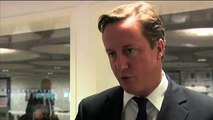 David Cameron visits Heathrow