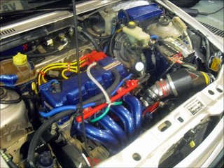 Fiesta Mk4 Swap 1.6 in kartec