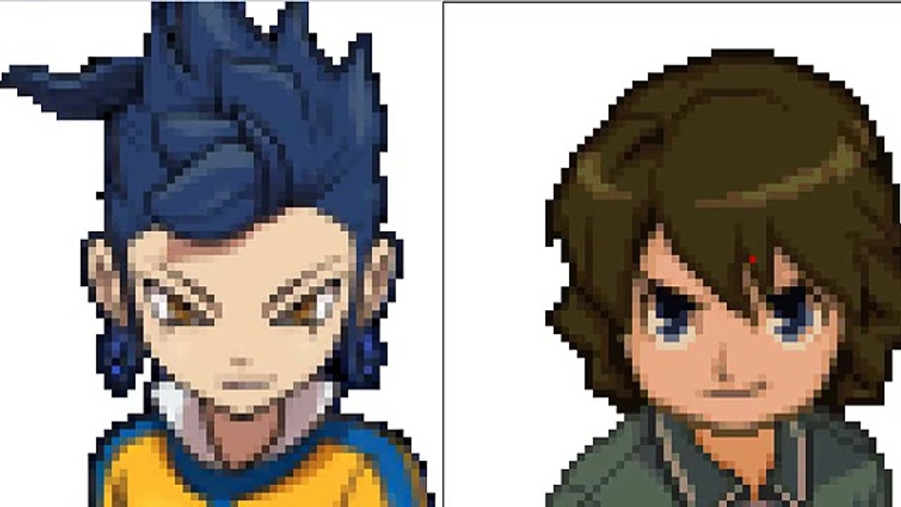 Inazuma Eleven Sprite Mixi Max 33:Fidio and Tsurugi