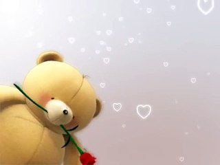Forever Friends Bear - Flower for you